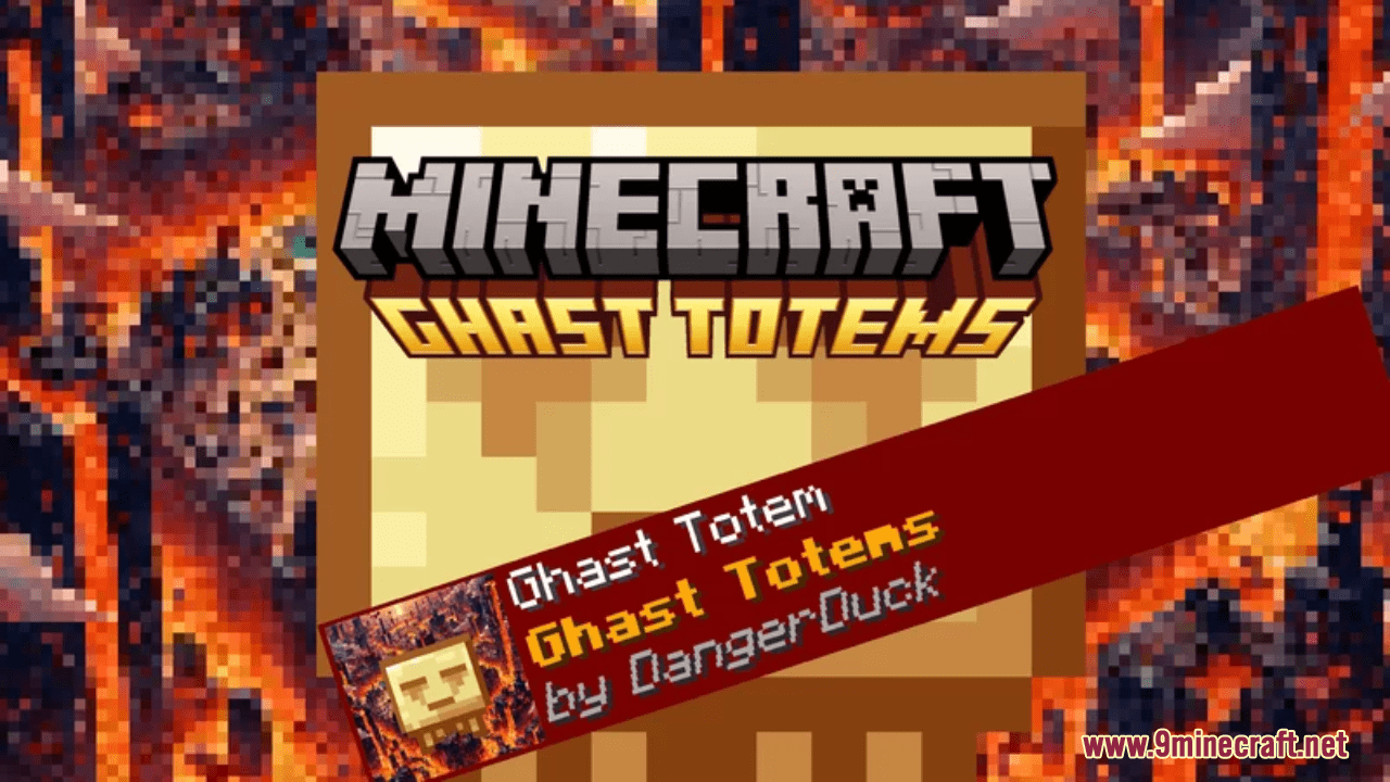 Ghast Totems Resource Pack (1.20.6, 1.20.1) - Texture Pack 1