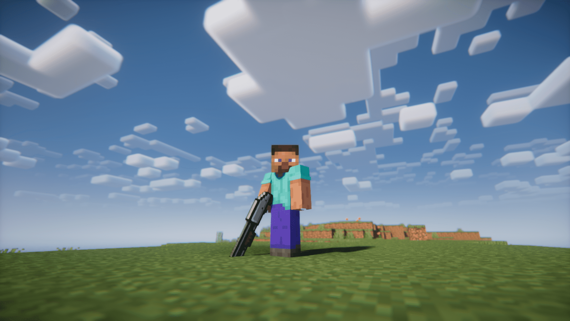 Guns and Weapons Mod (1.20.1) - 3D Shotgun & Pistol 3