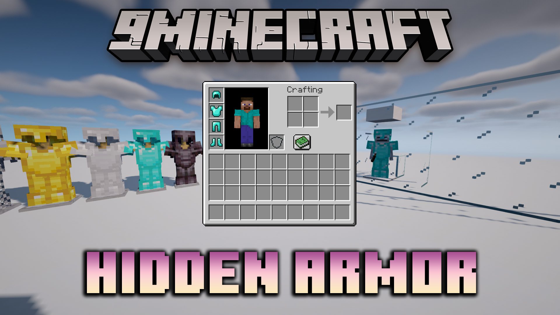 Hidden Armor Mod (1.12.2) - Hide All Armor That Players Are Wearing 1