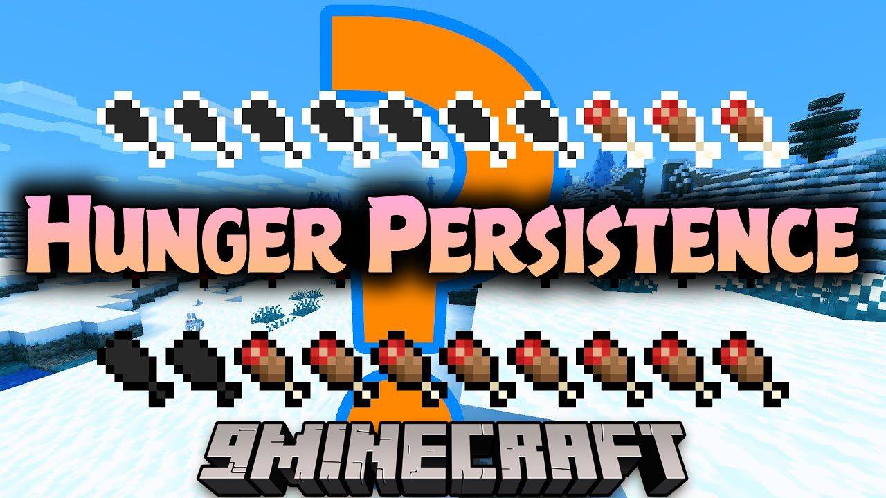 Hunger Persistence Mod (1.12.2) - Makes Hunger Persist Across Deaths 1