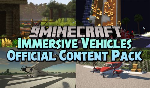 Immersive Vehicles Official Content Pack Mod (1.16.5, 1.12.2) Thumbnail