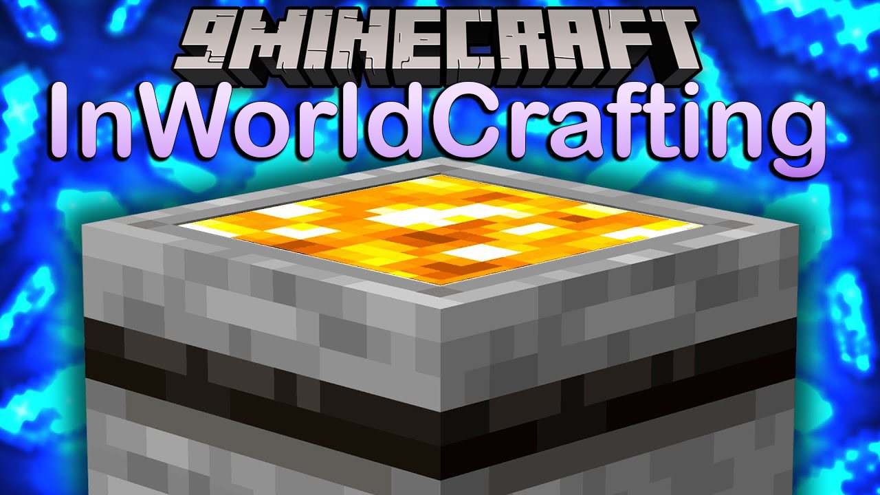 InWorldCrafting Mod (1.12.2) - Craft in The World with Fluids, Fire or Explosions 1