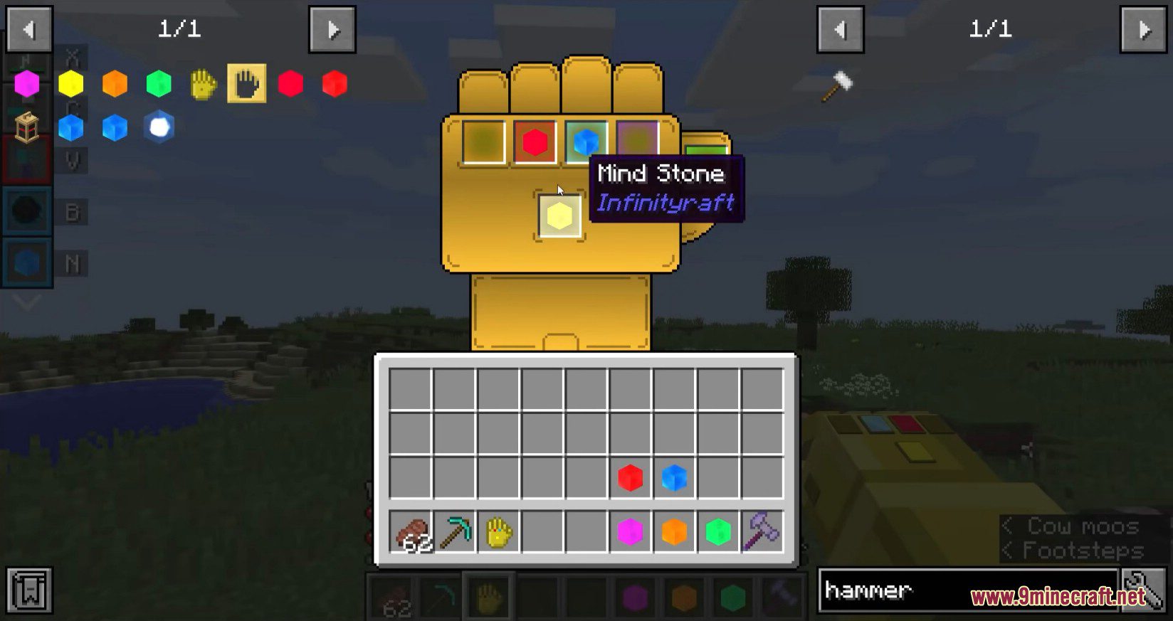 Infinity Craft Mod (1.12.2) - Infinity Stones from Marvel 13