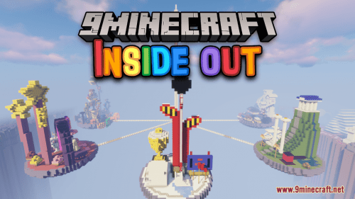 Inside Out Map (1.21.1, 1.20.1) – Riley’s Mind in Minecraft Thumbnail