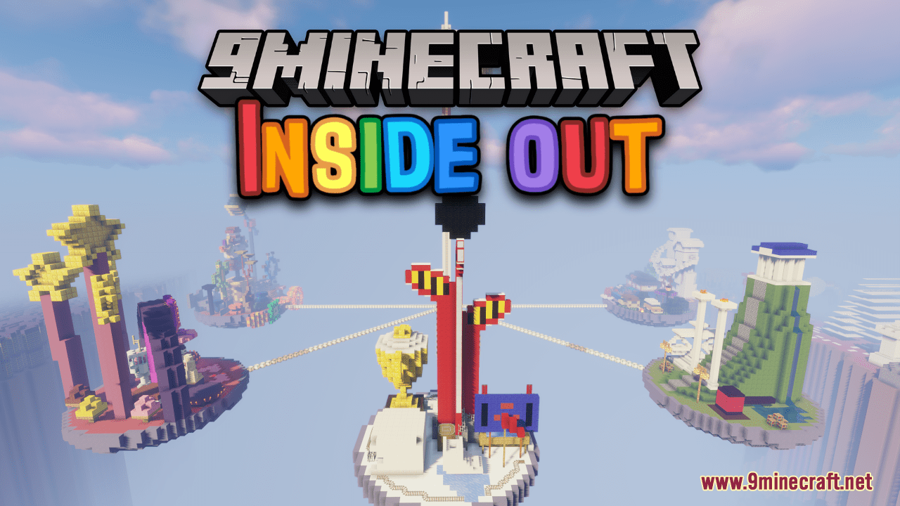 Inside Out Map (1.21.1, 1.20.1) - Riley's Mind in Minecraft 1