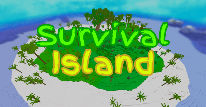 Island Survival Map (1.20) - MCPE/Bedrock 1