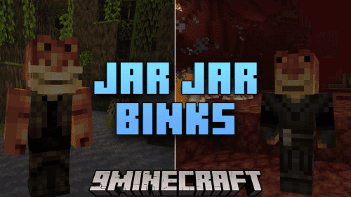 Jar Jar Binks Mod (1.20.4, 1.19.4) – Meet Jar Jar Binks In Minecraft Thumbnail