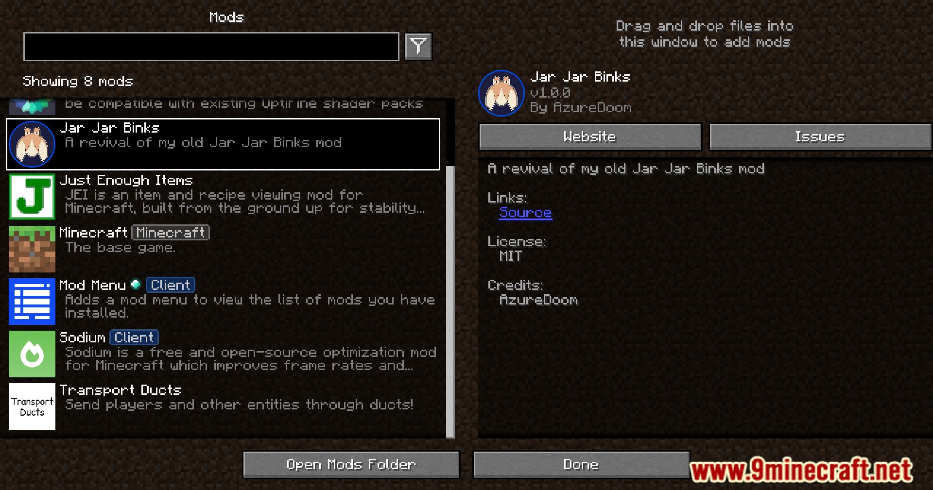 Jar Jar Binks Mod (1.20.4, 1.19.4) - Meet Jar Jar Binks In Minecraft 2