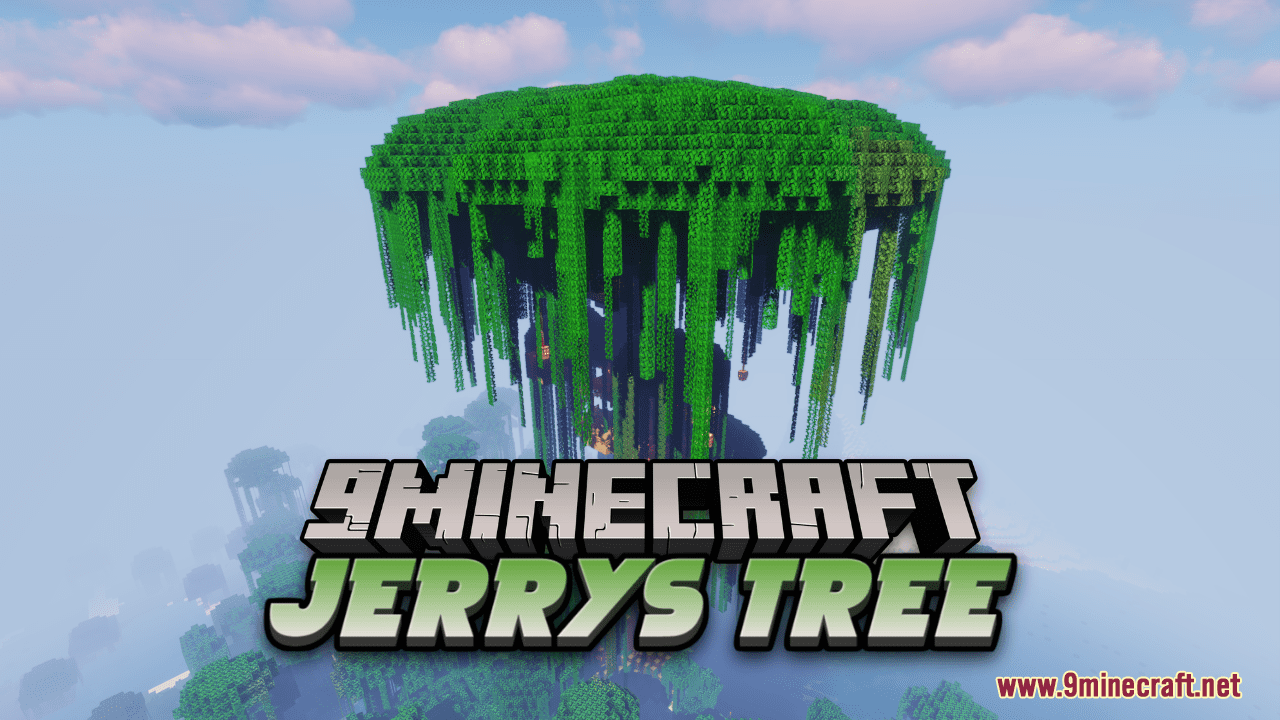 Jerrys Tree Map (1.21.1, 1.20.1) - CaptainSparklez Survival Series Tribute 1