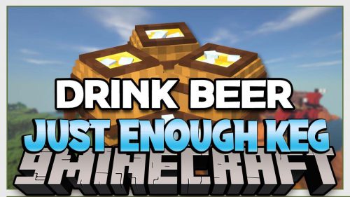 Just Enough Keg Mod (1.18.2, 1.16.5) – JEI Addon for Drink Beer Thumbnail