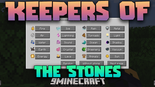 Keepers Of The Stones Mod (1.20.4, 1.19.4) – Embark On Elemental Quests Thumbnail