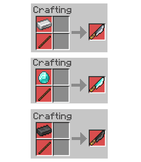 Knifes And Hearts Addon (1.20) - MCPE/Bedrock Mod 4