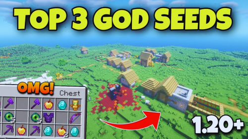 Top 3 Best New God Seeds For Minecraft (1.20.6, 1.20.1) – Java Edition Thumbnail