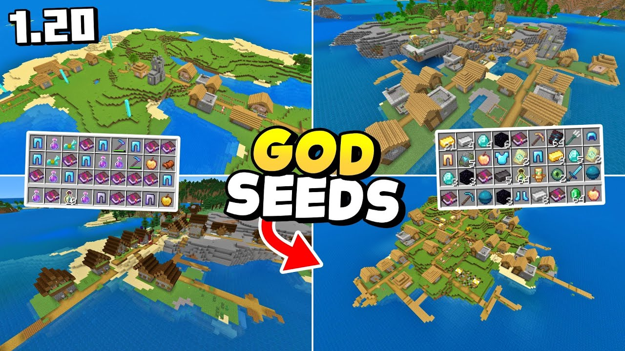 Top 10 New God Seeds For Minecraft (1.20.6, 1.20.1) - Bedrock Edition 1