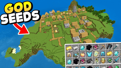 Top 3 Best God Seeds For Minecraft (1.20.6, 1.20.1) – Bedrock Edition Thumbnail
