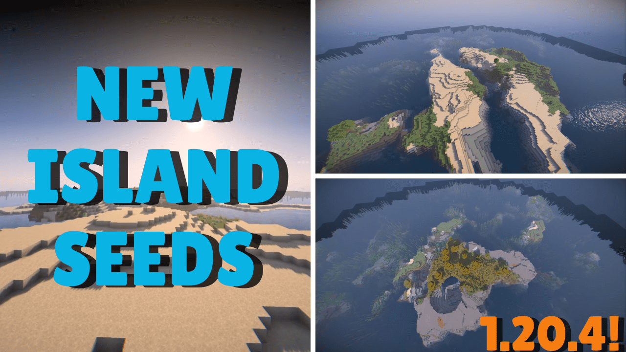 3 New Island Minecraft Seeds For Newbies (1.20.6, 1.20.1) - Java Edition 1