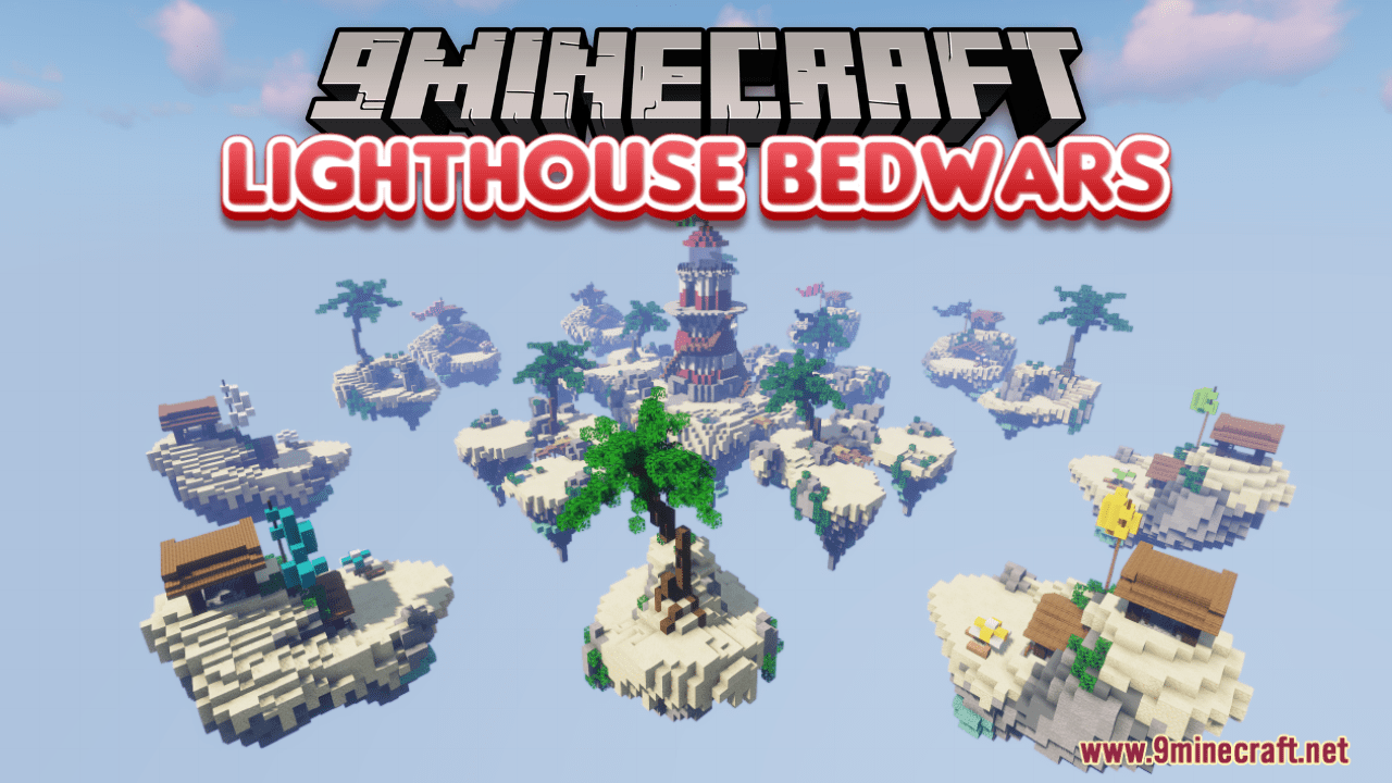 Lighthouse Bedwars Map (1.21.1, 1.20.1) - Beacon of Victory 1