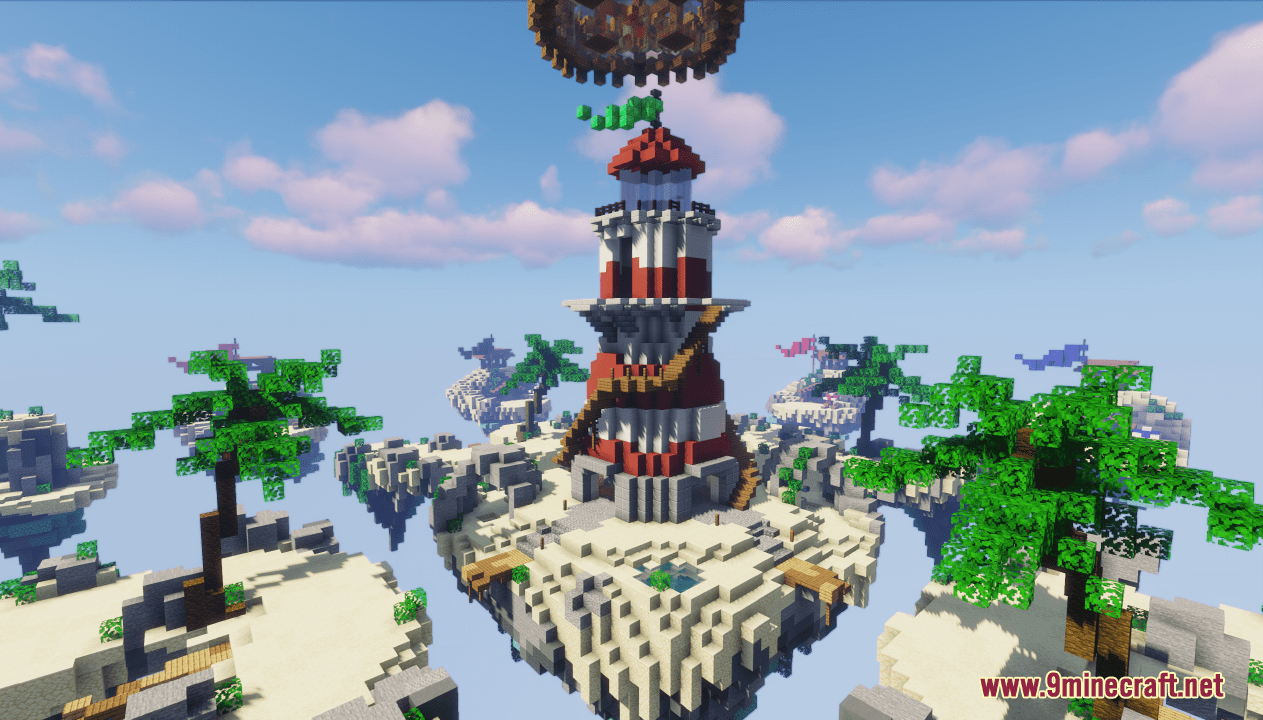 Lighthouse Bedwars Map (1.21.1, 1.20.1) - Beacon of Victory 2