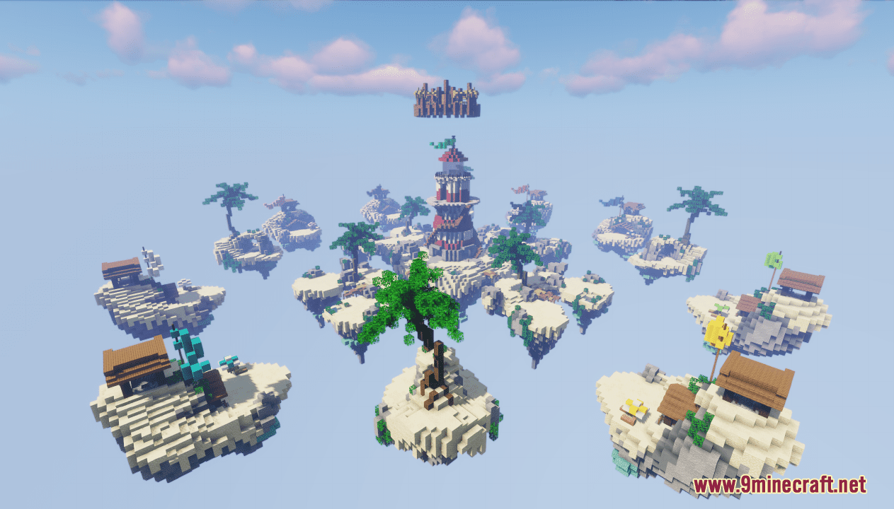 Lighthouse Bedwars Map (1.21.1, 1.20.1) - Beacon of Victory 8