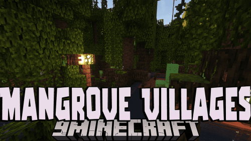 qrafty’s Mangrove Villages Data Pack (1.21.1, 1.20.1) – Embark On A Tropical Adventure Thumbnail