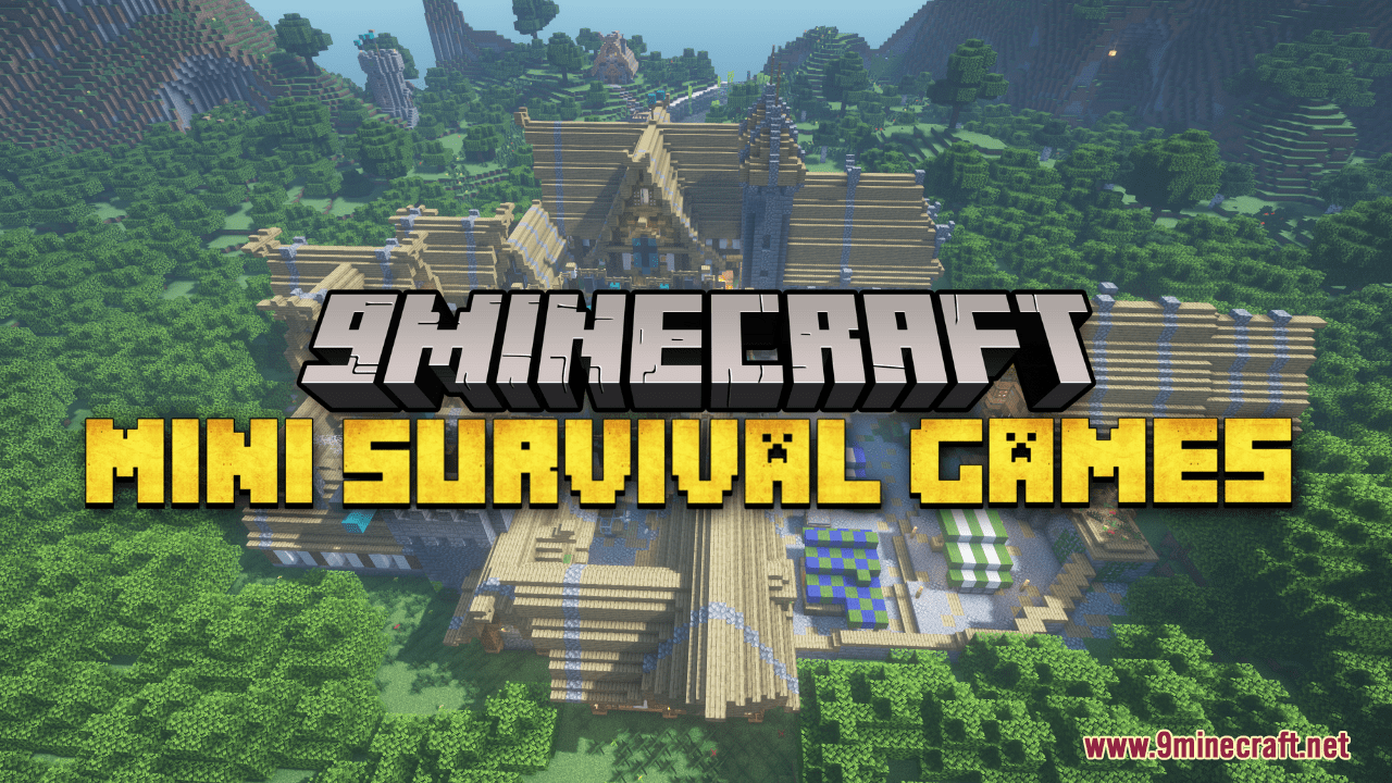 Mini Survival Games Map (1.21.1, 1.20.1) - Epic PvP Battles 1