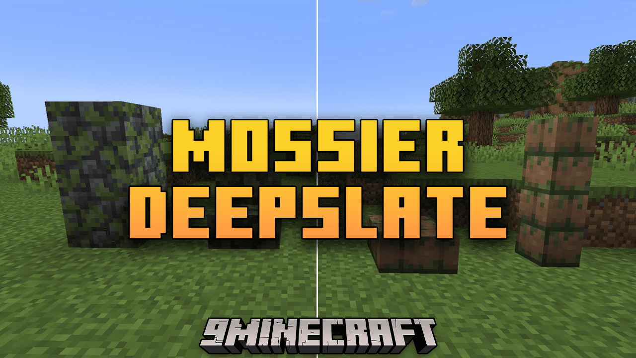 Mossier Deepslate Mod (1.20.6, 1.20.1) - Transform Deepslate With Mossier Deepslate Mod 1