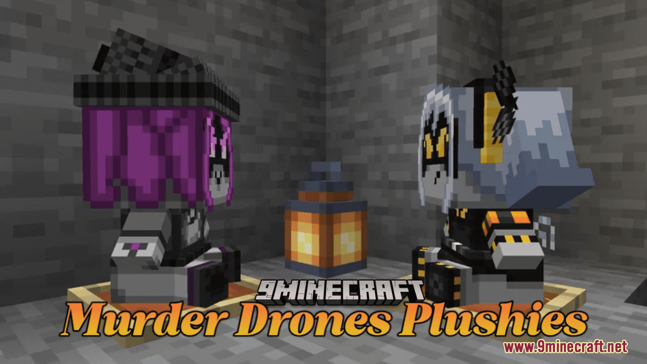 Murder Drones Plushies Resource Pack (1.20.6, 1.20.1) - Texture Pack 1