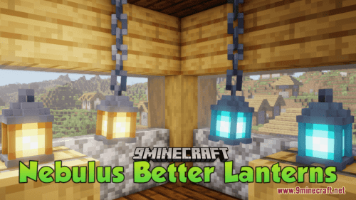 Nebulus Better Lanterns Resource Pack (1.20.6, 1.20.1) – Texture Pack Thumbnail