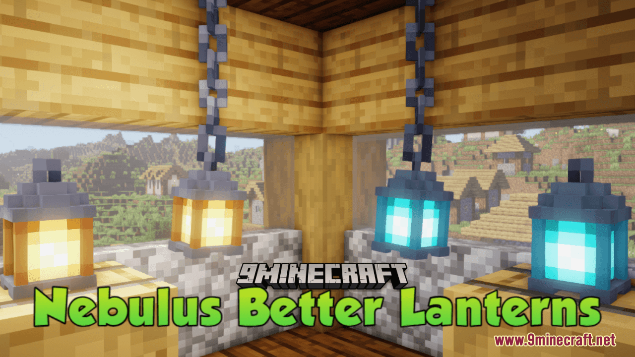 Nebulus Better Lanterns Resource Pack (1.20.6, 1.20.1) - Texture Pack 1