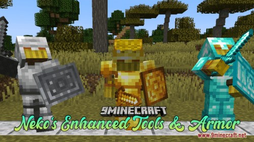 Neko’s Enhanced Tools And Armor Resource Pack (1.20.6, 1.20.1) – Texture Pack Thumbnail