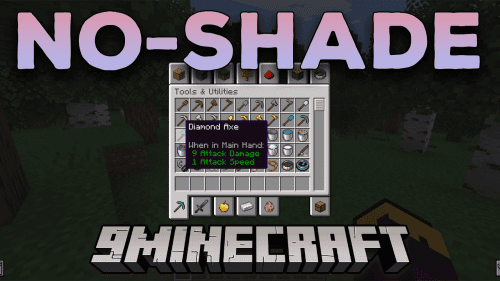 No-Shade Mod (1.21.1, 1.20.1) – Say Goodbye To Shadows, Enjoy Crisp Text Thumbnail