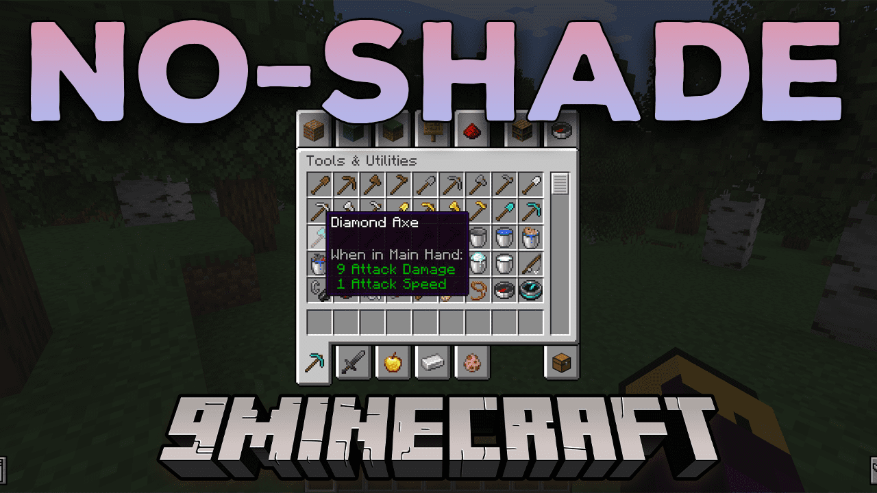 No-Shade Mod (1.21.1, 1.20.1) - Say Goodbye To Shadows, Enjoy Crisp Text 1