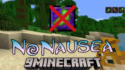 NoNausea Mod (1.12.2) – Reduces The Effects of Dizziness and Nausea Thumbnail