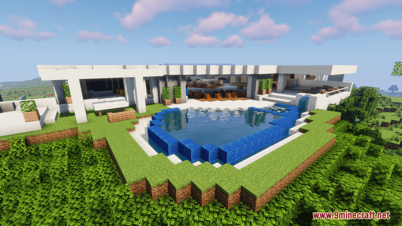 Notch's LA Mansion Map (1.21.1, 1.20.1) - Luxury Recreation 2