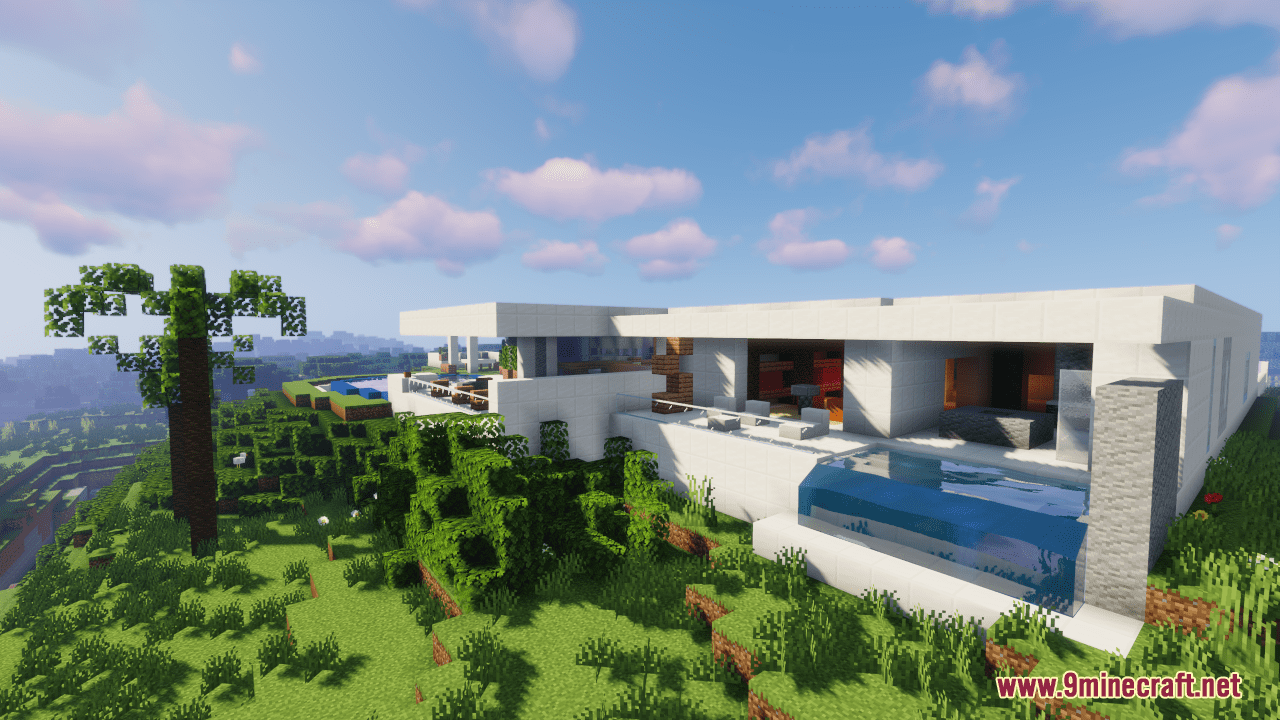 Notch's LA Mansion Map (1.21.1, 1.20.1) - Luxury Recreation 6