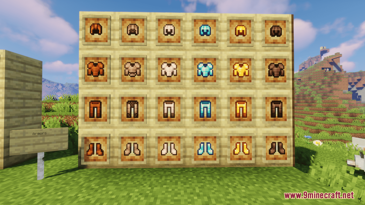 NuzFar's Armory Resource Pack (1.20.6, 1.20.1) - Texture Pack 8