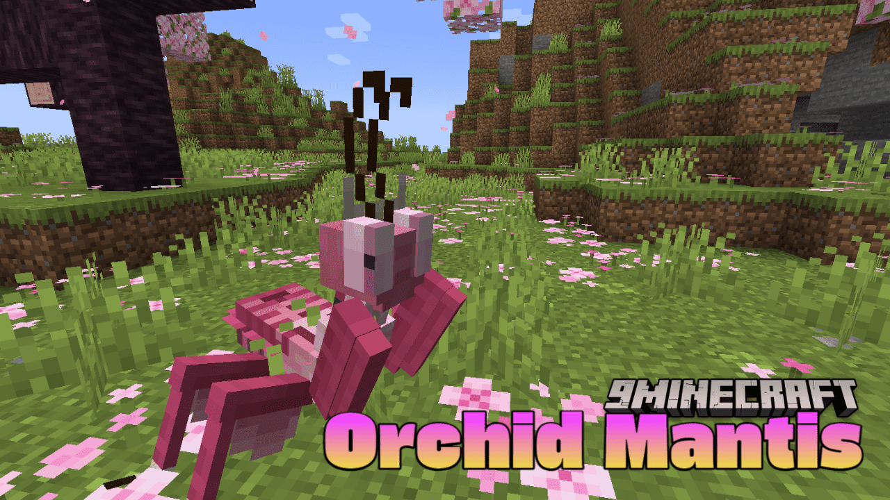 Orchid Mantis Resource Pack (1.20.6, 1.20.1) - Texture Pack 1