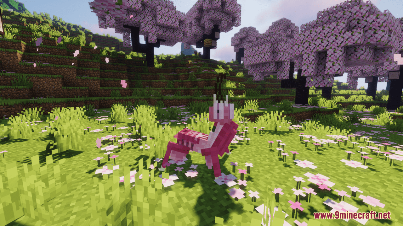 Orchid Mantis Resource Pack (1.20.6, 1.20.1) - Texture Pack 2