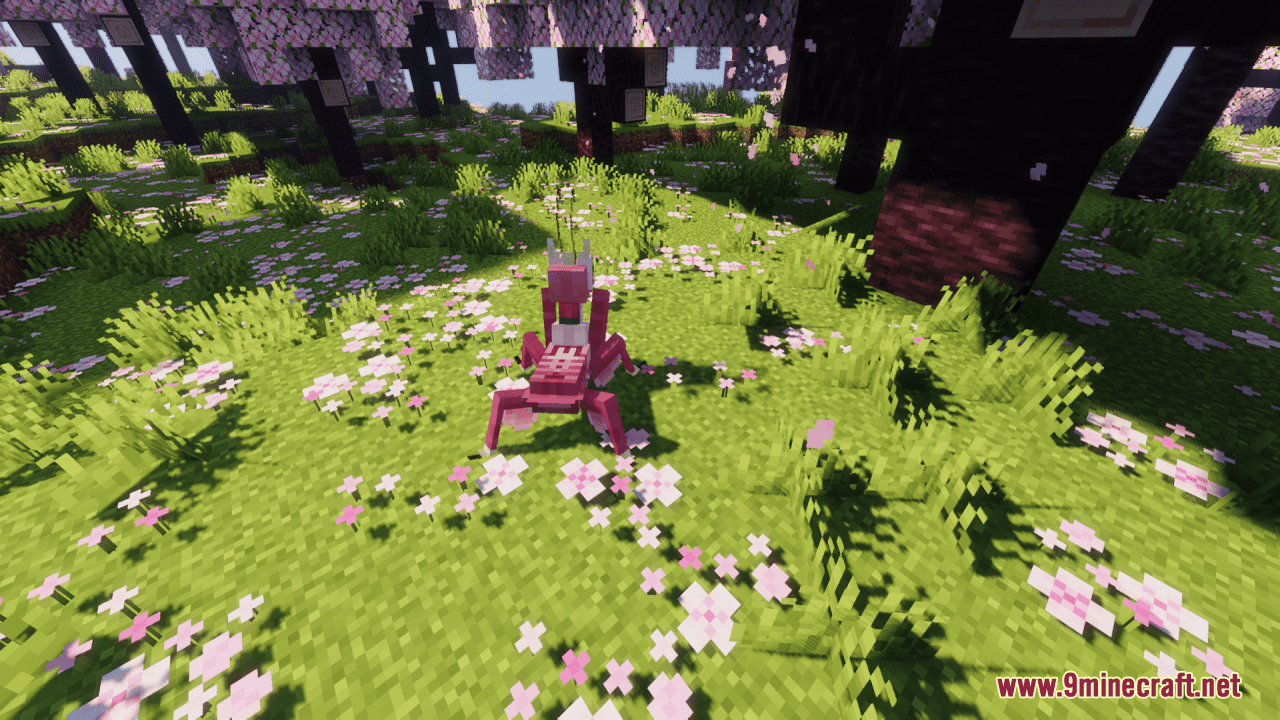 Orchid Mantis Resource Pack (1.20.6, 1.20.1) - Texture Pack 3