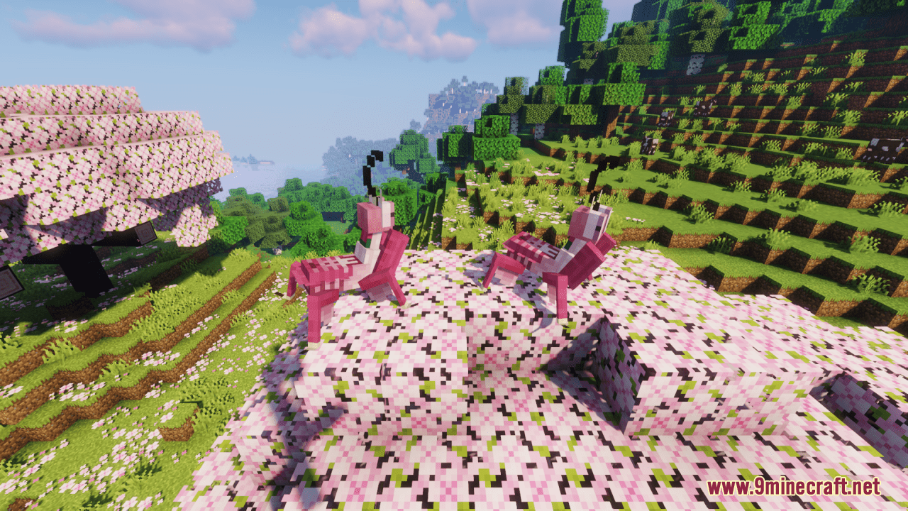 Orchid Mantis Resource Pack (1.20.6, 1.20.1) - Texture Pack 6