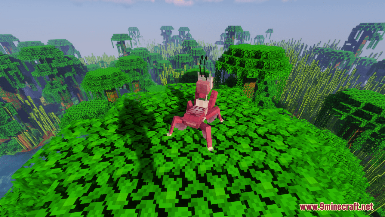 Orchid Mantis Resource Pack (1.20.6, 1.20.1) - Texture Pack 8