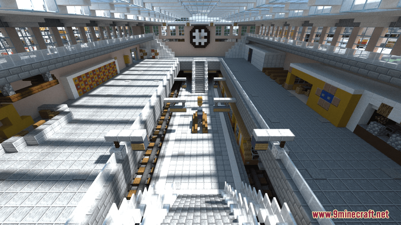 Pankow International Airport Map (1.21.1, 1.20.1) - Realistic Airport 11