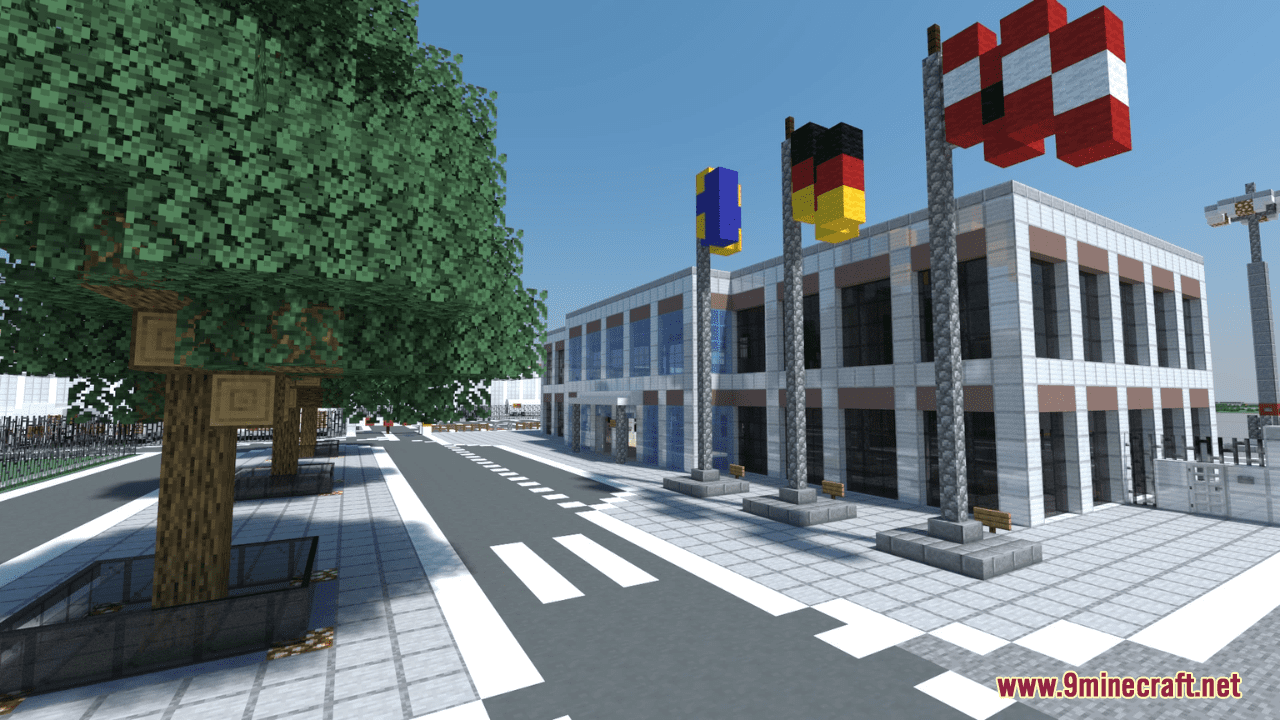 Pankow International Airport Map (1.21.1, 1.20.1) - Realistic Airport 6