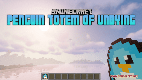 Penguin Totem of Undying Resource Pack (1.20.6, 1.20.1) – Texture Pack Thumbnail