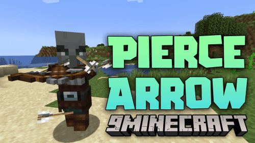 Pierce Arrow Mod (1.20.4, 1.19.4) – Arrow Impact Overhaul, Enhancing Combat Realism Thumbnail