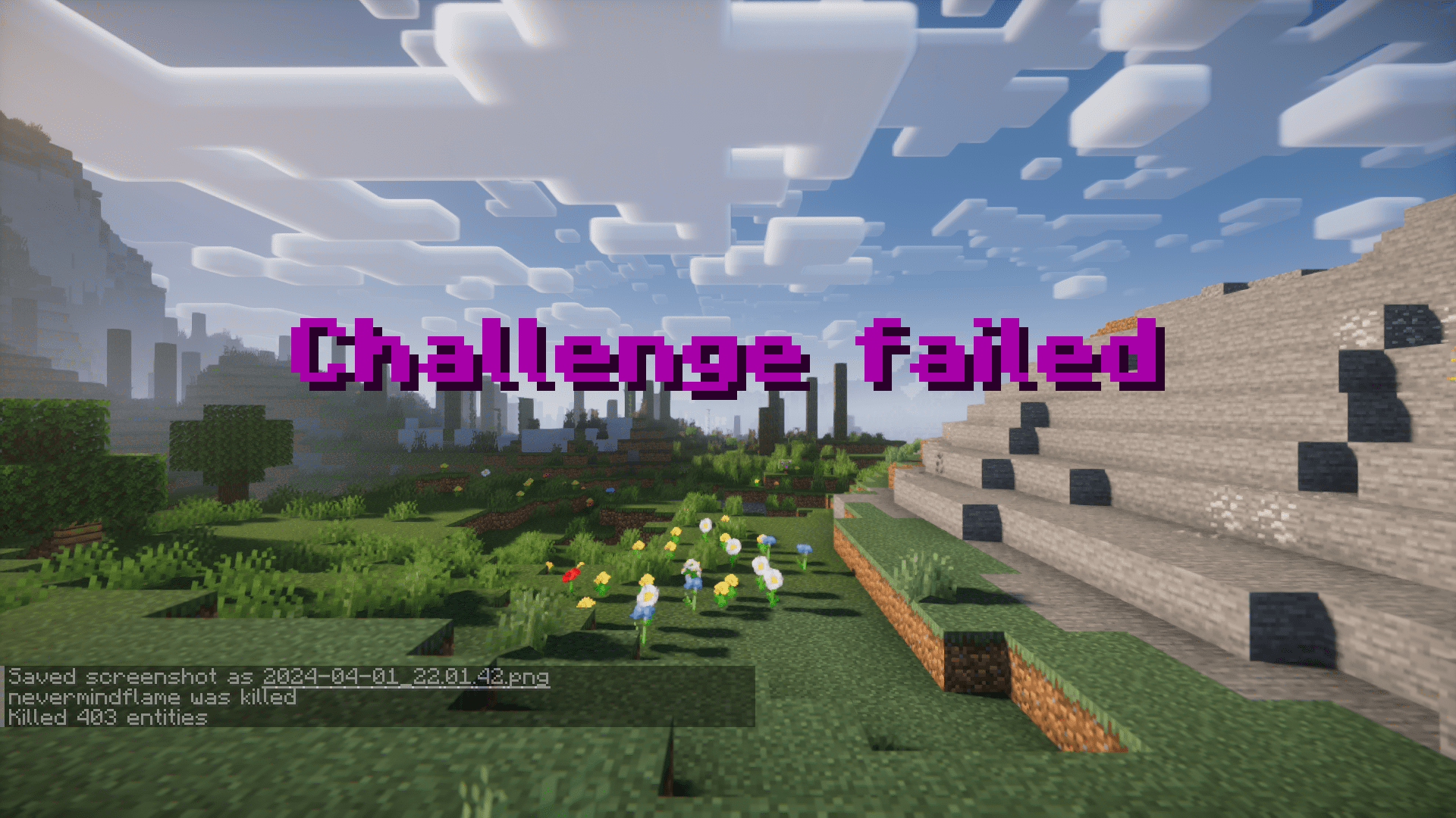 Pinguinmike's Challenges Mod (1.20.4, 1.19.2) - Make Your Survival Game Harder! 7