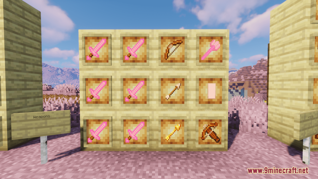 Pink Items Resource Pack (1.20.6, 1.20.1) - Texture Pack 11