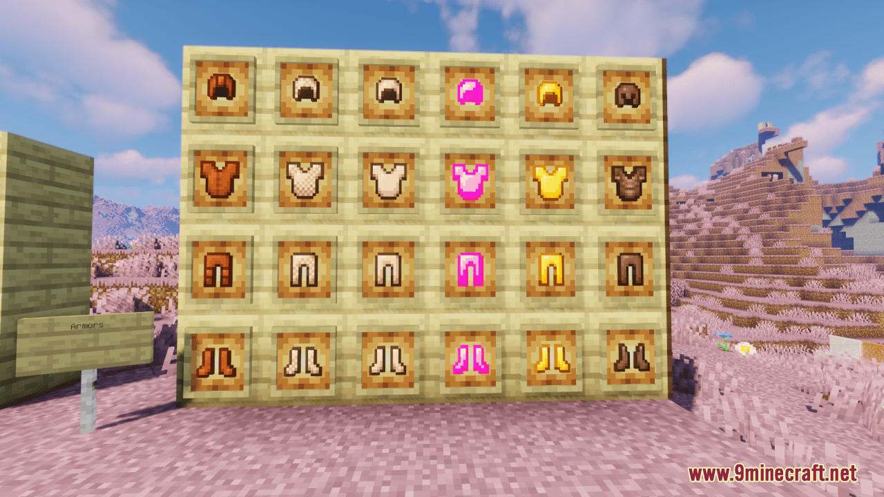 Pink Items Resource Pack (1.20.6, 1.20.1) - Texture Pack 12