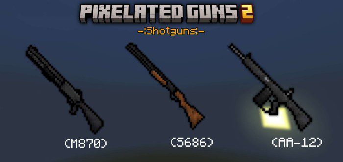 Pixelated Guns 2 Addon (1.20) - MCPE/Bedrock Mod 4