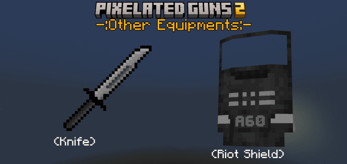 Pixelated Guns 2 Addon (1.20) - MCPE/Bedrock Mod 9